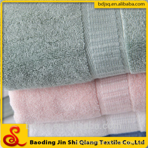 Wholesale 100% cotton cheap jacquard custom logo Promotional towel bath towel hand towel set